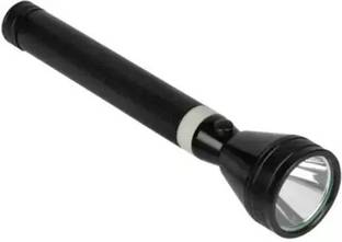 GLOWISH RECHARGEABLE HEAVY DUTY STRONG METAL BODY LARGE CAPACITY BATTERY FLASHLIGHT Torch