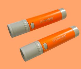 PLSUPREME mini pocket rechargeable torch light with 3 different modes|LED Torch light Torch