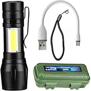 Small Sun Portable Lightweight Torch Rechargeable Small Bright LED Flashlight Torch