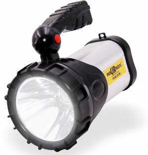 RockWood Long Range Rechargeable 100 Watt Torch With Power Bank Search Light Torch