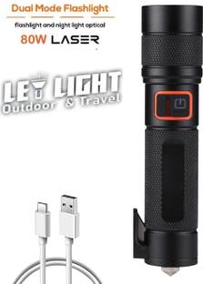 Dazzel Flex HP-361 (CAR EMERGENCY LIGHT) 4 Modes with Hammer and Seatbelt cutter Zoomable Torch