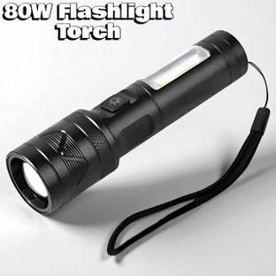 Nilesawar A4 (ZOOMABLE METAL LED TORCH) 3 Modes Flashlight, Super Bright Torch