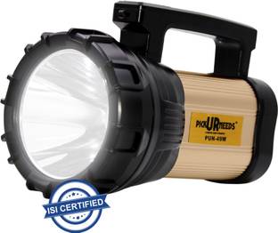 Pick Ur Needs Long Range Search Light 100w Laser with Blinker Rechargeable Waterproof Torch