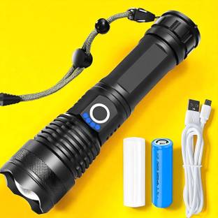 3BAAN X454 High Power Rechargeable Torch – Rugged LED Torch for Home and Travel Torch
