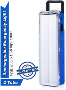 Pick Ur Needs High Quality Dual Tube High-Bright LED Rechargeable Lantern Emergency Light Torch