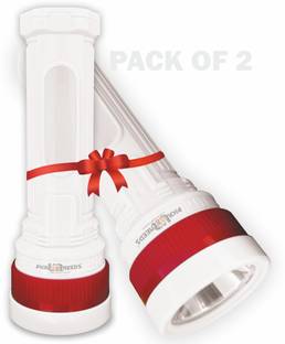 Pick Ur Needs Emergency Rechargeable Mini Torch Pocket LED Light With 1000 mAh Lithium Battery Torch