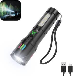 Dazzel Flex Rechargeable Super Bright Torch High Power Flashlight For Camping Hiking Outdoor Torch