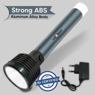 Pick Ur Needs Long Range Torch Rechargeable Search Light LED Flashlight Aluminium Body Torch