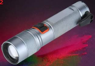 Ziddjeet A209 M986(CAR EMERGENCY LIGHT) 3 Modes with Hammer and Seatbelt cutter Zoomable Torch