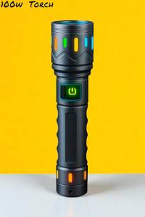 Ziddjeet X361"High-Power LED Torch Light – Rechargeable, Waterproof & Long-Range" Torch