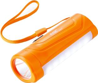 MZ M907 (RECHARGEABLE LED TORCH) 12W Laser + 7 SMD, 1200mAh Battery mini torch Torch