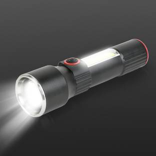 Care 4 4 HIGH/LOW/SIDE COB/SIDE STORBE LIGHT MODES ZOOMABLE METAL TORCH C USB CHARGING Torch