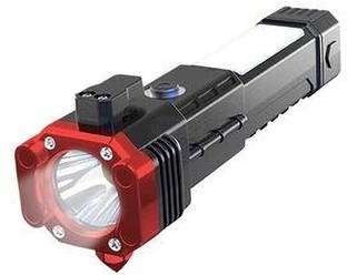 Anshi Multipurpose Hammer Flashlight Torch