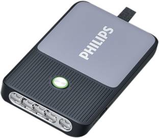 PHILIPS ABS Multi-Functional Pocket Flashlight/Torch with UV Light, 1200mAh, SFL3403/56 Torch