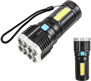 Dyzo Led Torch High Range USB Charge with battery Indicator High Power Long Battery Torch