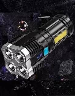NKL High quality Super Bright LED Flashlight 4 Lighting Torch High Lumens 100 6 hrs Torch Emergency Light