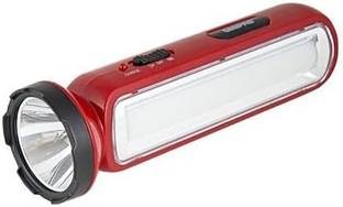 AKR Portable Rechargeable Led Lamp Cum Torch with Up to 4hrs Backup (Green-White) Torch