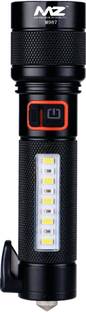 MZ M987 (CAR EMERGENCY LIGHT) 5 Modes with Hammer and Seatbelt cutter Zoomable Torch