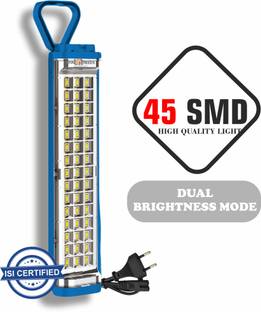 Pick Ur Needs Chargeable Emergency Light Touch Sensor On / Off 45 SMD High Bright LED 1600 mAh Torch