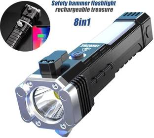 RENTOOR Newest Rechargeable Flashlight Portable LED For Travelling Torch