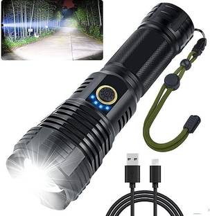 Zeno volt 376 Strong Light Flashlight Ultra-Bright Long-Range Zoom Waterproof LED Torch