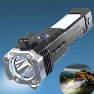 Benson High power rechargeable 300 meter range LED waterproof flashlight torch Torch