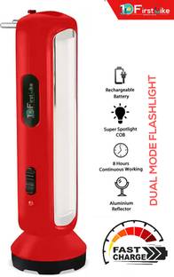 FIRSTLIKE 5W Laser Led With 18 Bright SMD Side Tube Emergency Light Torch