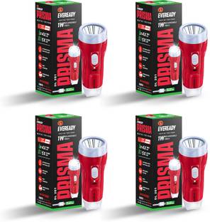 EVEREADY DL 201 PRISMA PACK OF 4 Torch