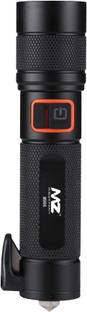 MZ M986 (CAR EMERGENCY LIGHT) 4 Modes with Hammer and Seatbelt cutter Zoomable Torch