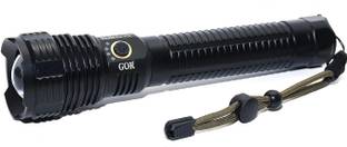 GOR Tracker Pro XHP70 LED Tactical Flashlight 1000 Lumens, Telescopic Zoom Torch