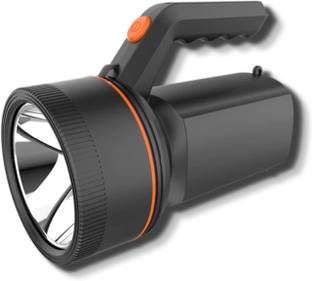 iDOLESHOP 50 Watt Laser Light Long Range Blinker LED Torch with 2000 MAH Battery Torch