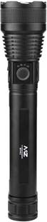MZ M982 (ZOOMABLE METAL LED TORCH)5 Modes Flashlight, Super Bright 200 W LED Light Torch