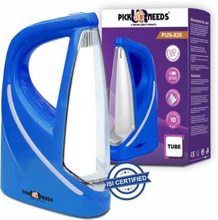 Pick Ur Needs Rechargeable Home Emergency Light 2 Mode Extra Brightness Indoor / Outdoor Usage Torch