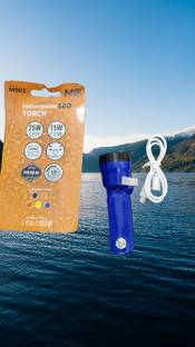 G2L Waterproof LED 4 Full Metal Body,Mini 2 in1 Flashlight 1522 Torch