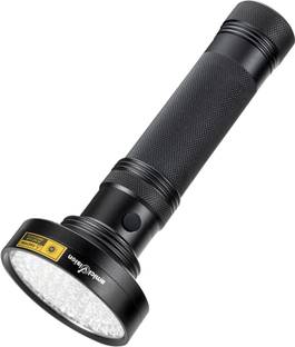 amiciVision 18W 100 LED UV 395nm Wavelength Ultraviolet and Stain Detector Torch (Without Battery) Torch