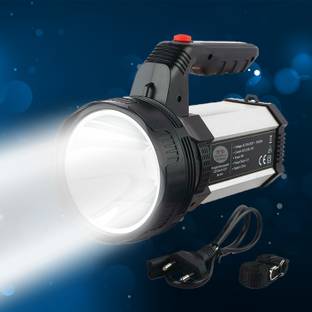 Waken Bright Beam LED Laser 1Km Range 6000mAh Rechargeable Torch Search Light Torch