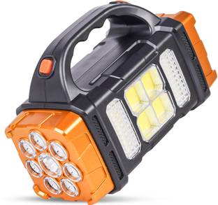Care 4 Rechargeable LED Camping Torch with Solar Panel & USB Charging Torch