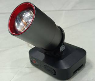 MitSales 200 W Aluminium Body Head Light With 2 Km Long Range,Zooming Metal Head,3 Modes Torch