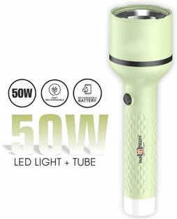 Pick Ur Needs Rechargeable Long Range Search Light With 4 Mode Light Long Backup LED Emergency Torch