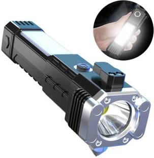 Sebon LED Flashlight with Magnets, hammer with 4 in 1 option - M4 Torch