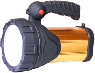 Smuf 250W Metal 2 KM Range Blinker & Bottom Light 20000 mAh Battery/15 Hours Backup Torch