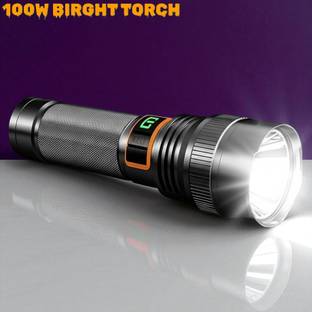 Ziddjeet X167 Heavy Duty Torch – Powerful, Shockproof, Waterproof Flashlight Torch