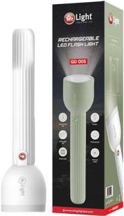 Mr.Light Rechargeable Triple / 3 Mode LED Flashlight | High, Low & SOS Modes | Dimmerable Torch
