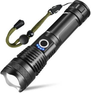 Oximus 5modes Led 99000 Lumens Flash Light Torch High Power, XHP70.2 Powerful Charging Torch