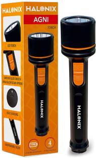 HALONIX 3W AGNI LED TORCH BLACK PACK OF-01 Torch