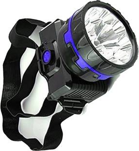 Crostal Solid build powerful led head lamp for camping,hiking,mining 6 hrs Torch Emergency Light