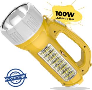 Pick Ur Needs Long Range LED Search Emergency Torch Light Rechargeable 100W Torch