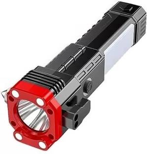 NKL 4Modes LED Torch+Hammer+Seat Belt Cutter+Power Bank 155 Torch