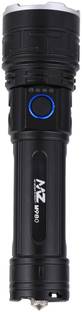 MZ M980 (RECHARGEABLE LED METAL TORCH) Zoomable 200W with 5500mAh Battery Torch