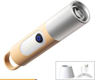 MT BROTHERS Super Bright Rechargeable LED Flashlight High Lumens, Zoomable, Handy Torch